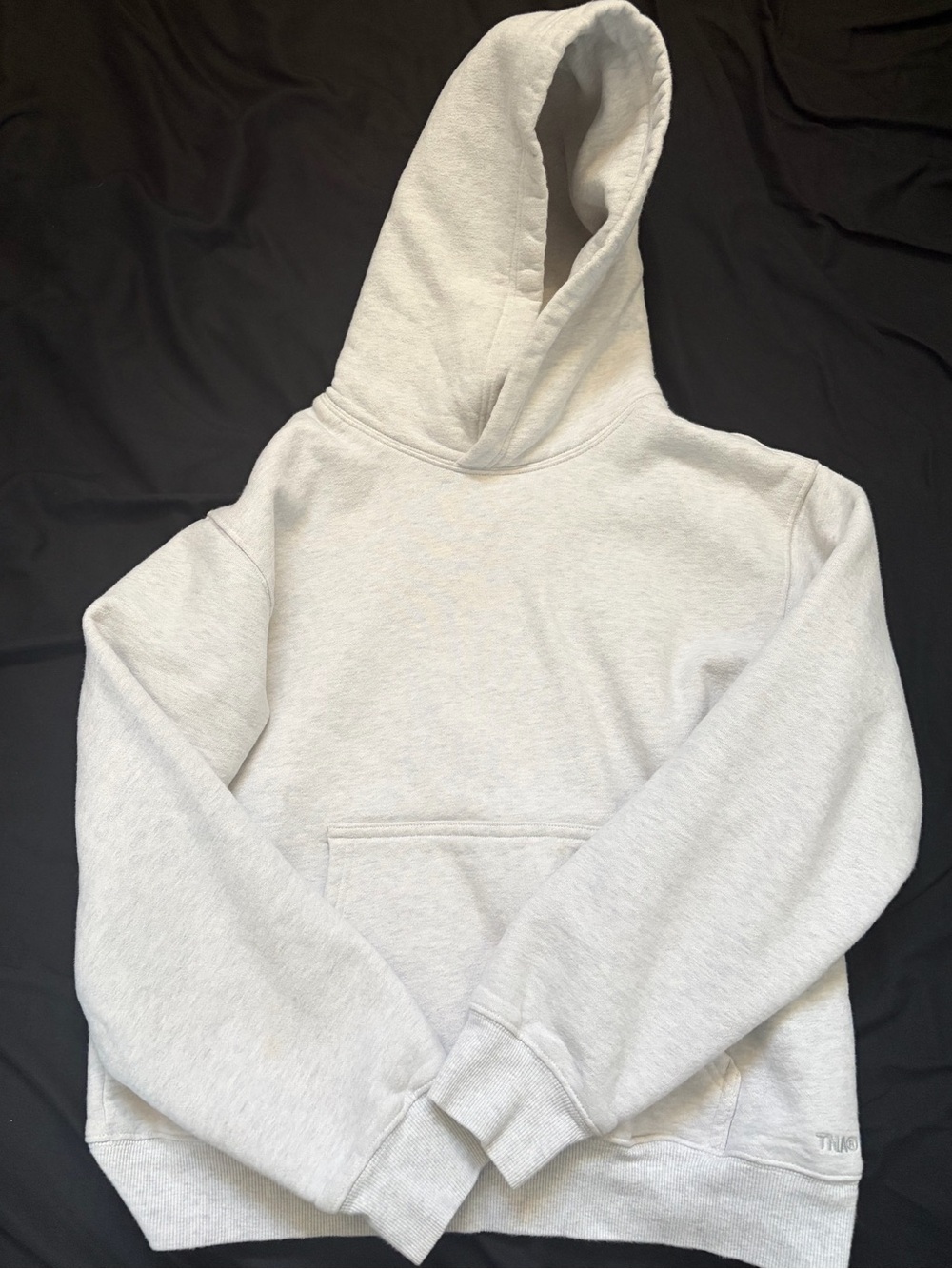 TNA Sweatfleece Cozy Fleece Perfect Fit Light Gray Hoodie